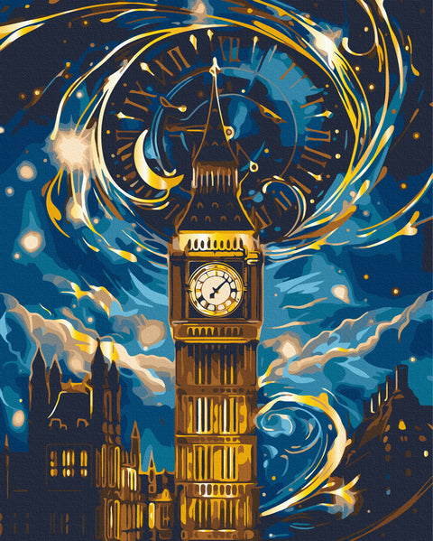 Malen nach Zahlen Verwunschener Big Ben (BS54016)