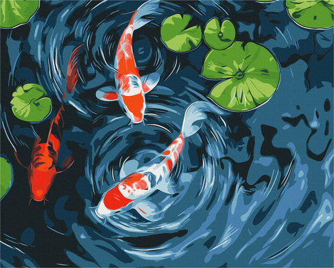 Malen nach Zahlen Japanischer Teich (BS53999)