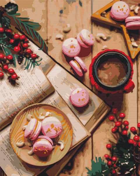Malen nach Zahlen Das Dessert zu Weihnachten (BS51362)