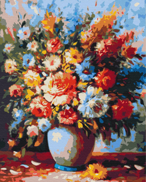 Malen nach Zahlen Der luxuriöse Strauß in einer Vase (BS51429)
