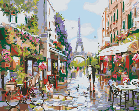 Malen nach Zahlen Nachmittag in Paris (BS32748)