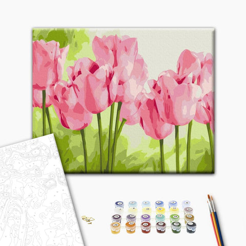 Malen nach Zahlen Zarte Tulpen (BS31435)