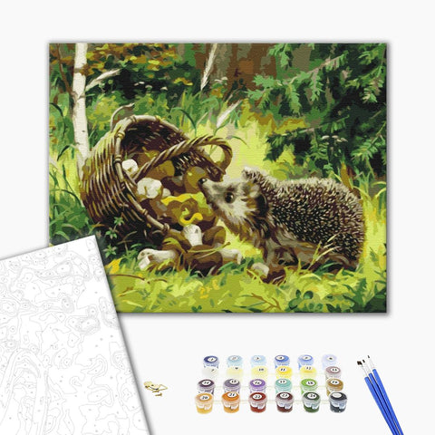 Malen nach Zahlen Glücklicher Igel (BS52269)