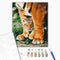 Malen nach Zahlen Junger Tiger in mächtigen Pfoten (BS29947)