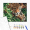 Malen nach Zahlen Der Leopard mit smaragdgrünen Augen (BS51754)