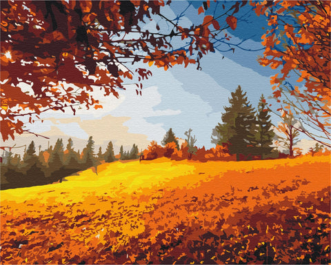 Malen nach Zahlen Herbstwald (BS52622)