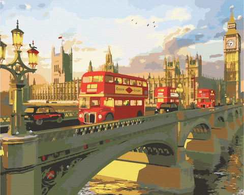 Malen nach Zahlen Abendliches London (BS51547)