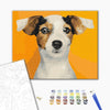 Malen nach Zahlen Porträt eines geliebten Hundes (BS52379)