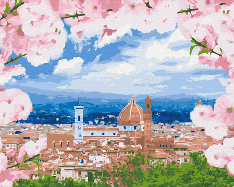 Malen nach Zahlen Florenz in Blüte (BS52637)
