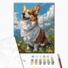 Malen nach Zahlen Sunny Corgi (BS53943)