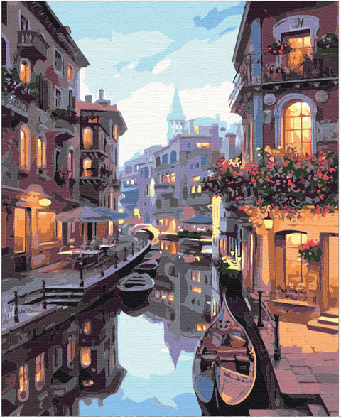 Malen nach Zahlen Der Kanal in Venedig (BS7673)