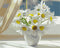 Malen nach Zahlen Kamille in einer weißen Vase am Fenster (BS22637)