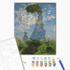 Malen nach Zahlen Frau mit Regenschirm. Claude Monet (BS6441)