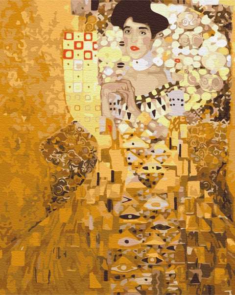 Malen nach Zahlen Porträt von Adele Bloch-Bauer I. Gustav Klimt (BS6236)