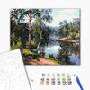 Malen nach Zahlen Malerischer See im Wald (BS51969)