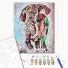 Malen nach Zahlen Regenbogenelefant (BS52169)