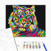 Malen nach Zahlen Pop-Art mit Tiger (BS26176)