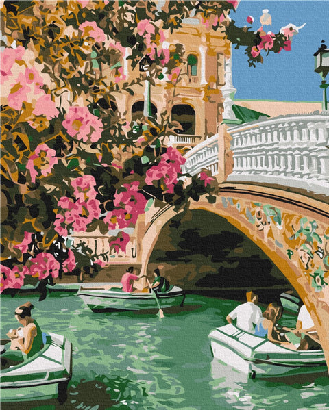 Malen nach Zahlen Frühling Venedig (BS51563)