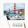 Malen nach Zahlen Brücke in San Francisco (BS7979)