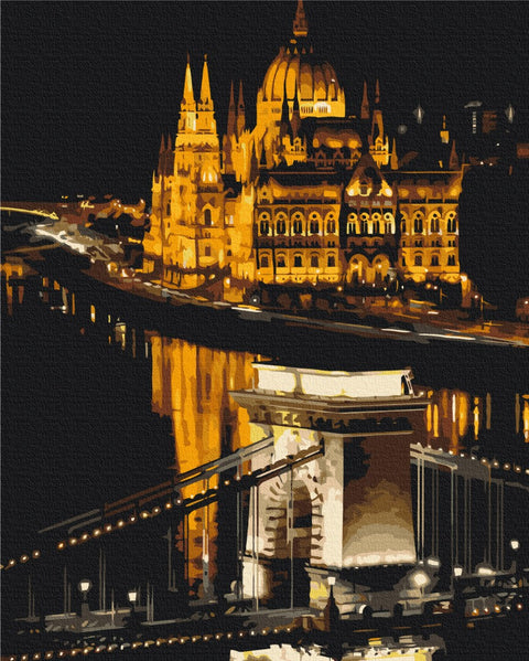 Malen nach Zahlen Die Nacht im Budapest (BS52549)
