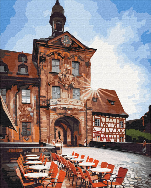 Malen nach Zahlen Das alte bamberger Rathaus (BS51770)