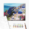 Malen nach Zahlen Landschaft von Santorini (BS51589)