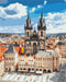 Malen nach Zahlen Prager Rathaus (BS51600)