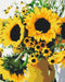 Malen nach Zahlen Ein Strauß Sonnenblumen (BS52719)