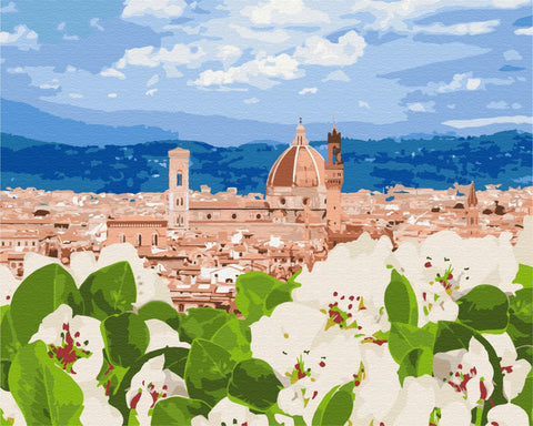 Malen nach Zahlen Blumen-Florenz (BS52640)