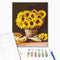 Malen nach Zahlen Die helle Sonnenblumen (BS52732)