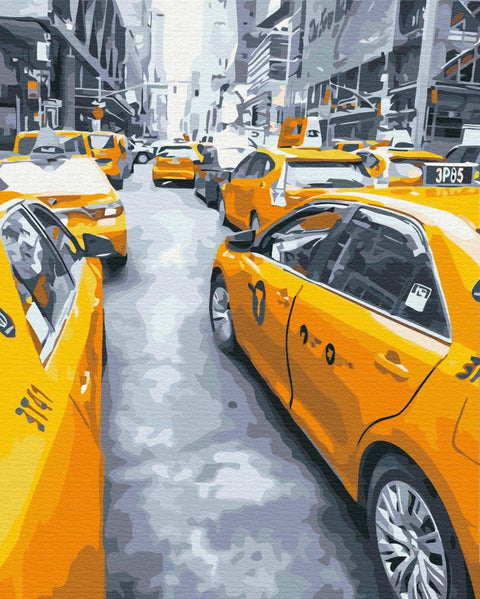 Malen nach Zahlen New Yorker Taxi (BS25434)