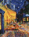 Premium Malen nach Zahlen Die Nachtcafe in Arles. Van Gogh (PBS51338)