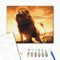 Malen nach Zahlen Löwen brüllen (BS4637)