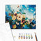 Malen nach Zahlen Blaue Blumen © Anna Steshenko (BS53560)