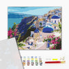 Premium Malen nach Zahlen Santorini landscape (PBS51589)