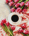 Diamond Painting Tulpen für Kaffee (DBS1047)