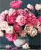 Premium Malen nach Zahlen Bouquet of pink joys (PBS51703)