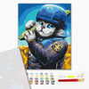 Premium Malen nach Zahlen Cat Minesweeper ©Marianna Pashchuk (PBS53249)