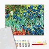 Premium Malen nach Zahlen Irises. Van Gogh (PBS51339)