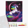 Premium Malen nach Zahlen Fabulous rainbow unicorn (PBS36214)