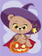 Premium Malen nach Zahlen Magic teddy bear (PKBS0085)