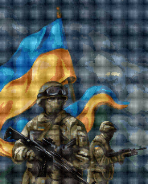 Diamond Painting ZSU (die Streitkräfte der Ukraine) ©Olha Bochulynska (DBS1128)