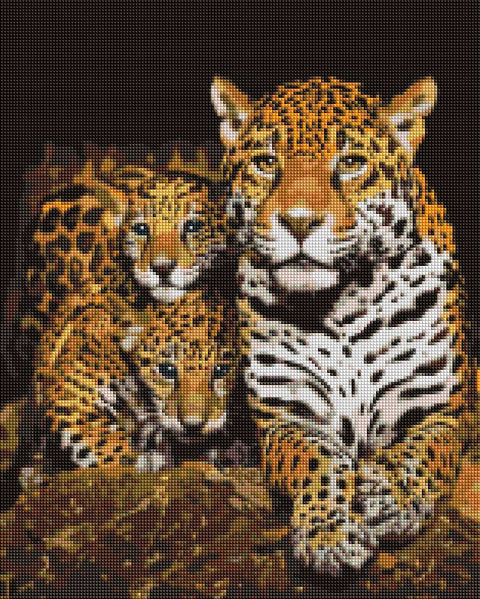 Diamond Painting Leoparden in der Nacht (DBS1085)