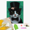 Diamond Painting Katze im Smoking ©Lucia Heffernan (DBS1207)