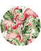 Rundes Malen nach Zahlen Flamingos in den Tropen (Größe M) (RC00017M)