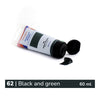 Acrylfarbe Schwarz-grün (TBA60062)