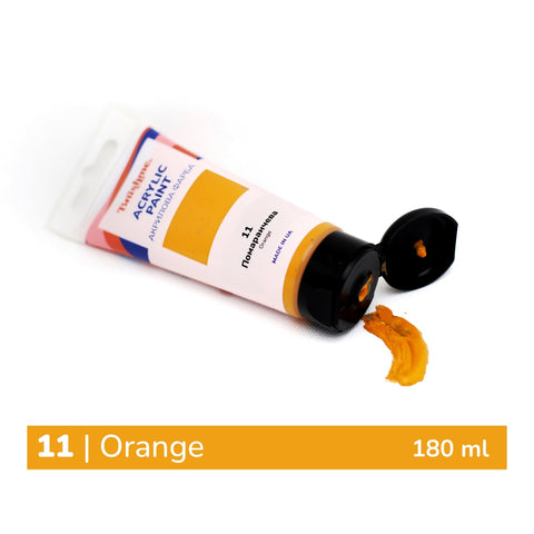 Acrylfarbe Orange (TBA180011)