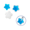 L300 Klebe-Gel für Diamantmosaik "Blume" Blau (GL702)