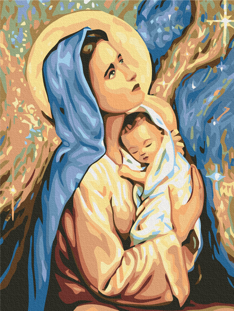 Malen nach Zahlen Maria und Jesus (RBS24165)