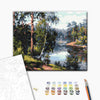 Malen nach Zahlen Malerischer See im Wald (RBS51969)
